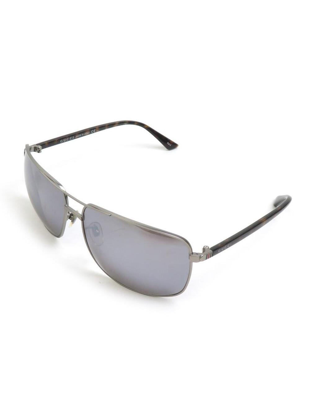 Auth Gucci Sunglasses Gray/Brown #368680G16B